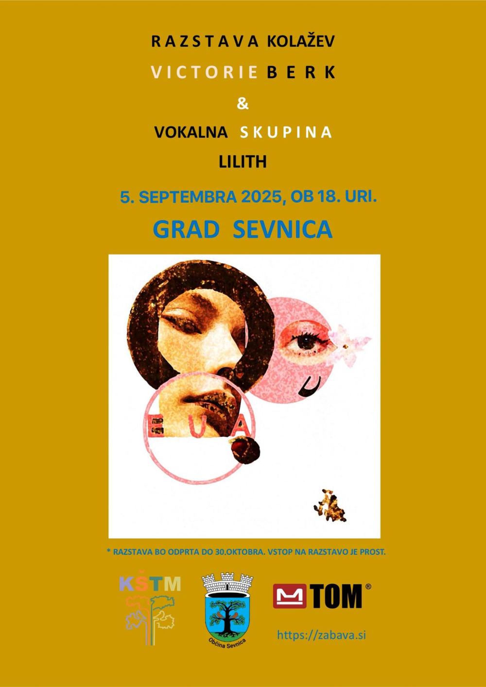 RAZSTAVA KOLAŽEV VICTORIE BERK