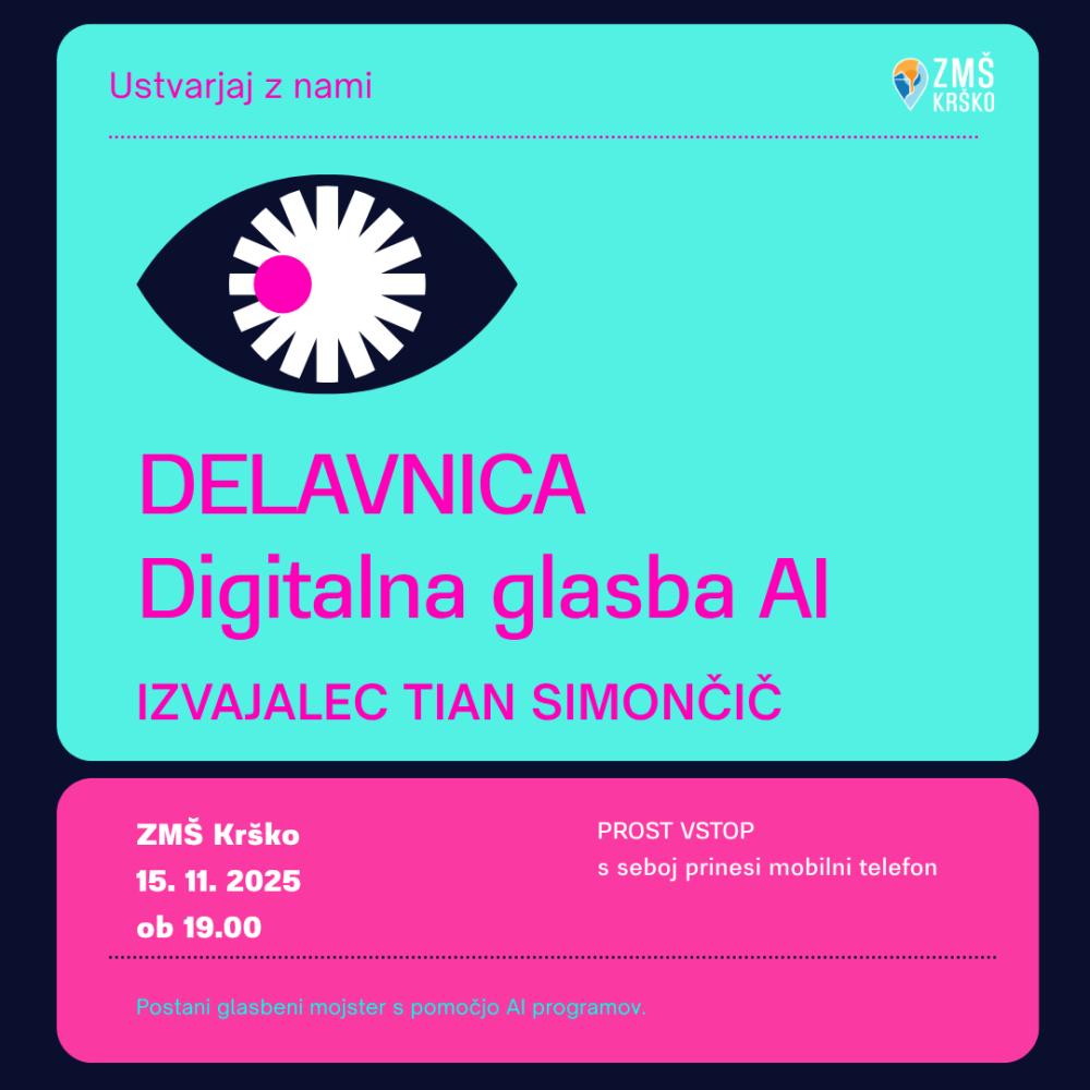 TEHNIČNA DELAVNICA: DIGITALNA GLASBA