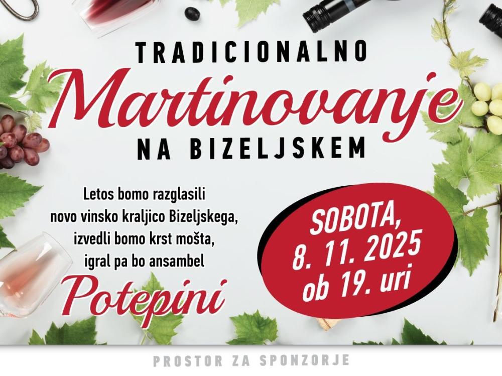  TRADICIONALNO MARTINOVANJE NA BIZELJSKEM 2025 