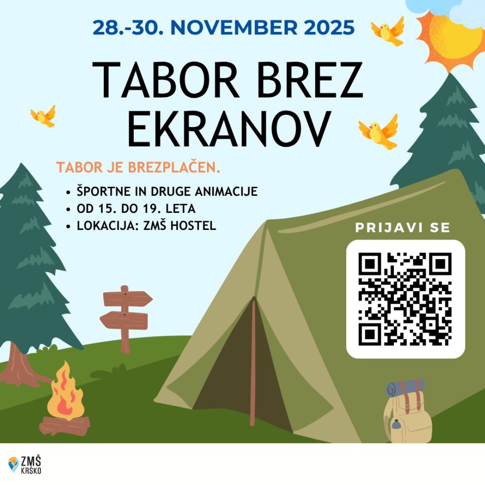 TABOR BREZ EKRANOV ZA MLADE