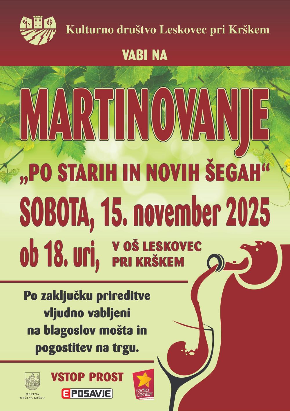 MARTINOVANJE PO STARIH IN NOVIH ŠEGAH