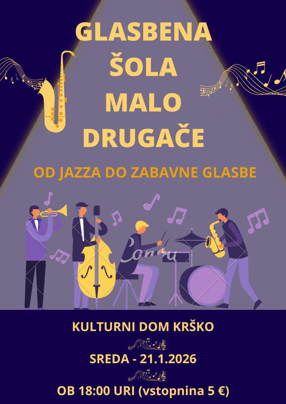 GLASBENA ŠOLA MALO DRUGAČE 2026