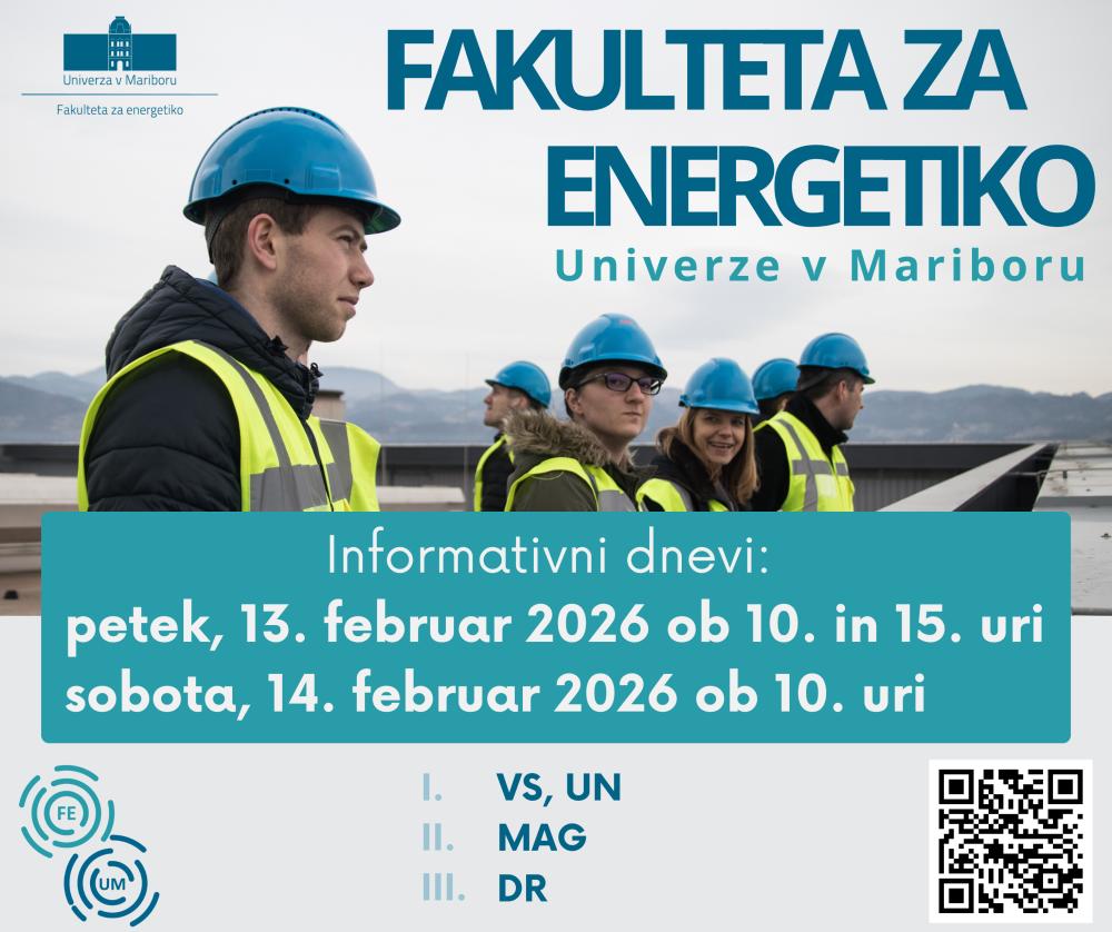 INFORMATIVNI DNEVI FAKULTETE ZA ENERGETIKO UM 2026