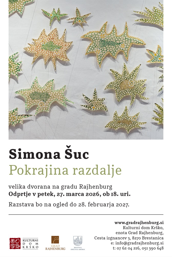 SIMONA ŠUC, POKRAJINA RAZDALJE / ODPRTJE RAZSTAVE