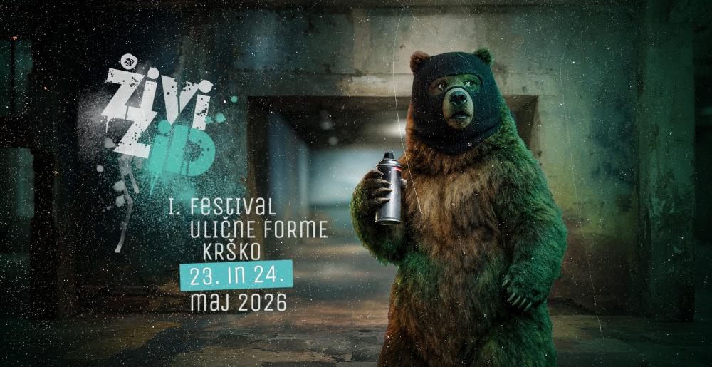 ŽIVI ZID 1.FESTIVAL ULIČNE FORME KRŠKO 23-24.5.2026 ORG. TENIŠKI KLUB KRŠKO