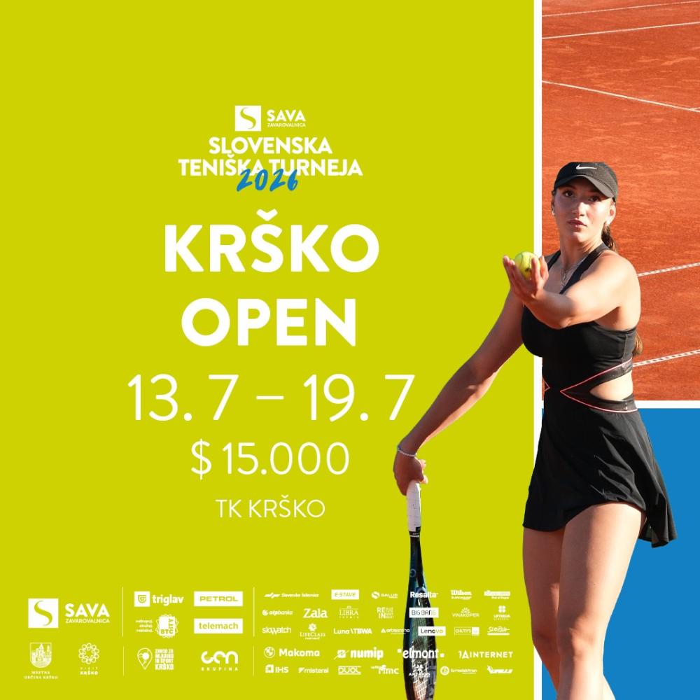WTT 15.000$ KRŠKO OPEN 2026 - MEDNARODNI PROFESIONALNI TENIŠKI TURNIR ITF - ŽENSKE/WOMENS