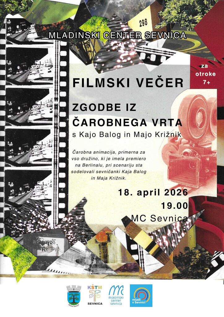 FILMSKI VEČER Z GOSTJAMA KAJO BALOG IN MAJO KRIŽNIK