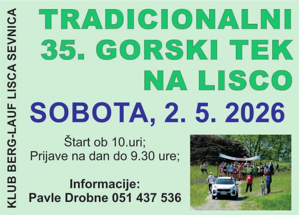 TRADICIONALNI 35. GORSKI TEK NA LISCO