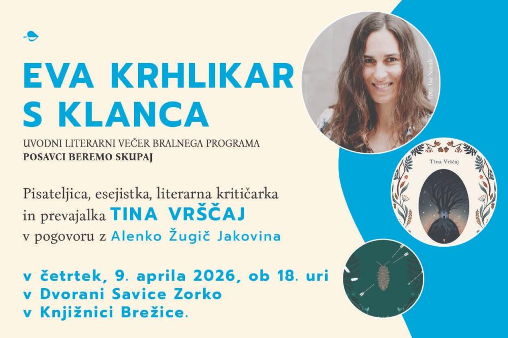 POSAVCI BEREMO SKUPAJ (POGOVOR S PISATELJICO TINO VRŠČAJ)