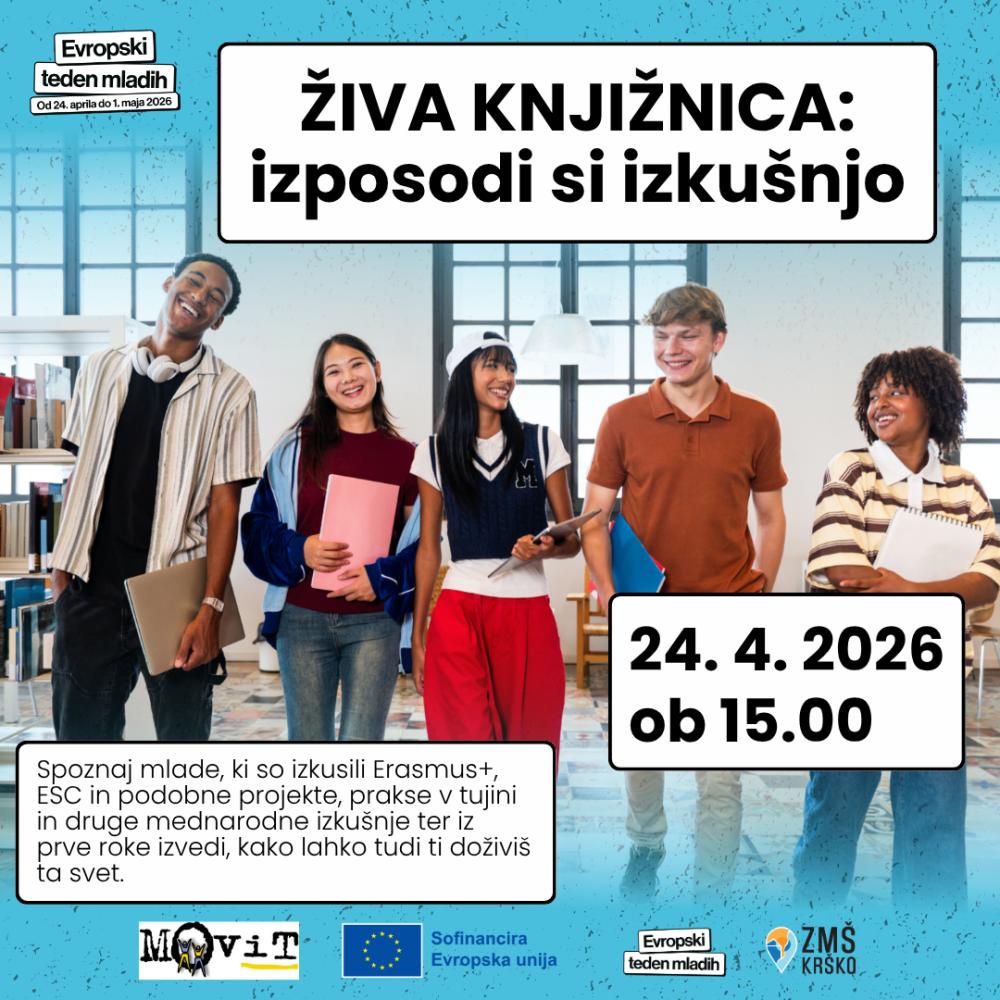 ŽIVA KNJIŽNICA: IZPOSODI SI IZKUŠNJO