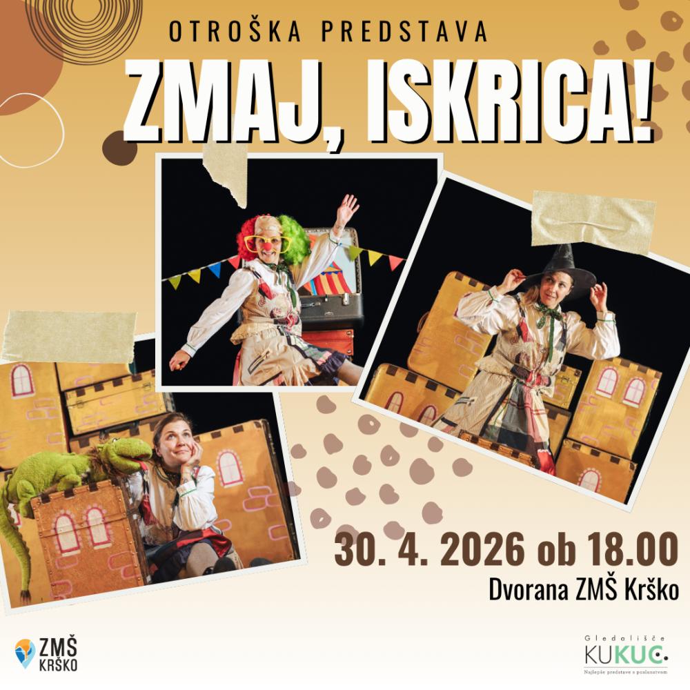 OTROŠKA PREDSTAVA: ZMAJ, ISKRICA!