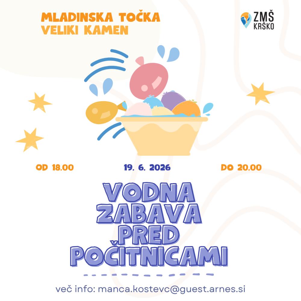 MT VELIKI KAMEN: VODNA ZABAVA PRED POČITNICAMI