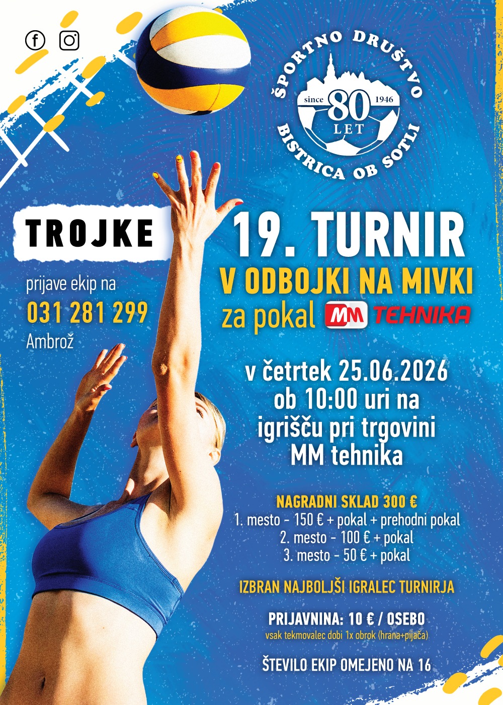 TURNIR ODBOJKE NA MIVKI