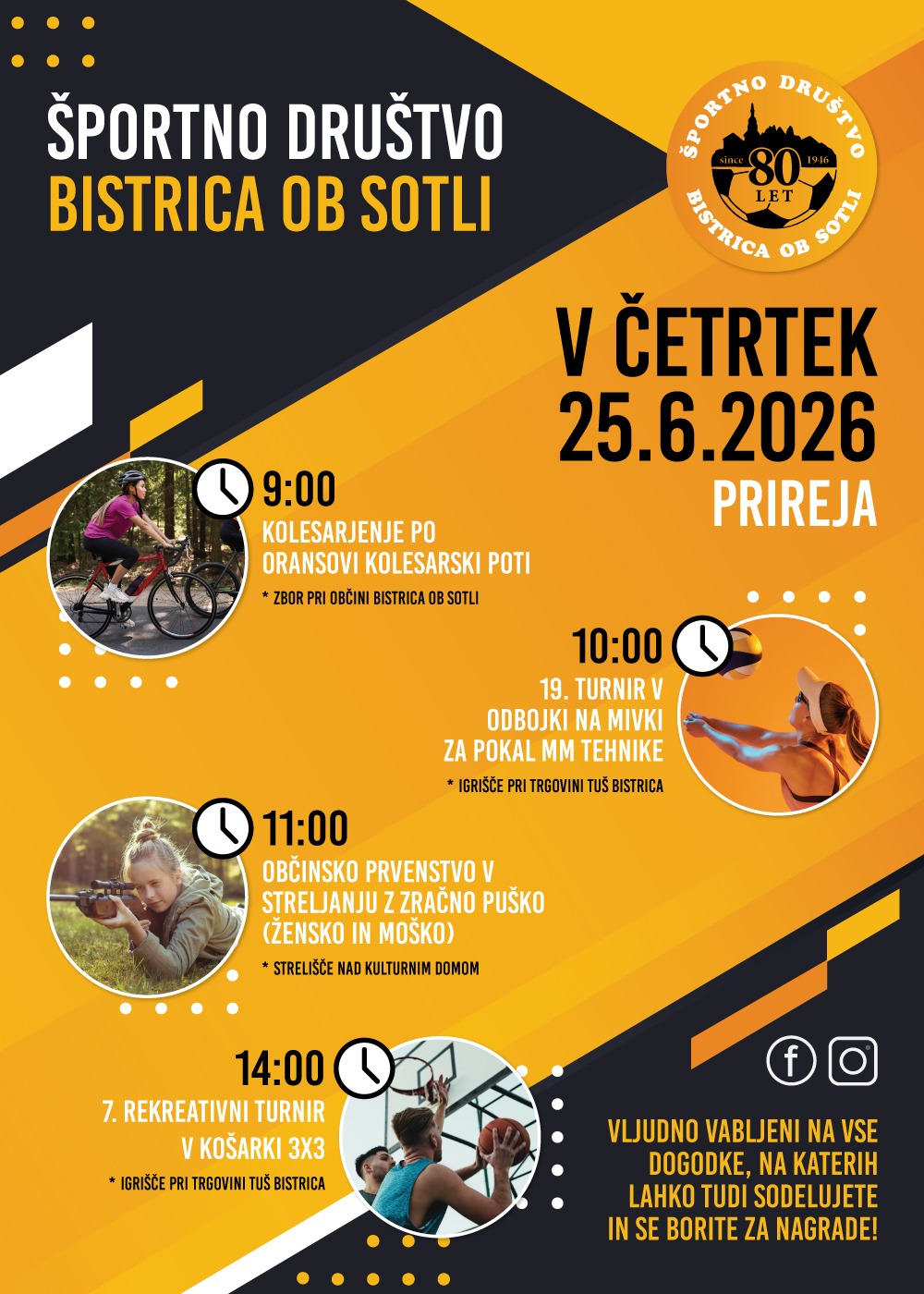 ŠPORTNO DOGAJANJE NA DAN DRŽAVNOSTI