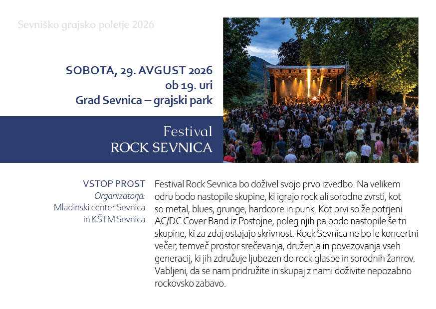 FESTIVAL ROCK SEVNICA