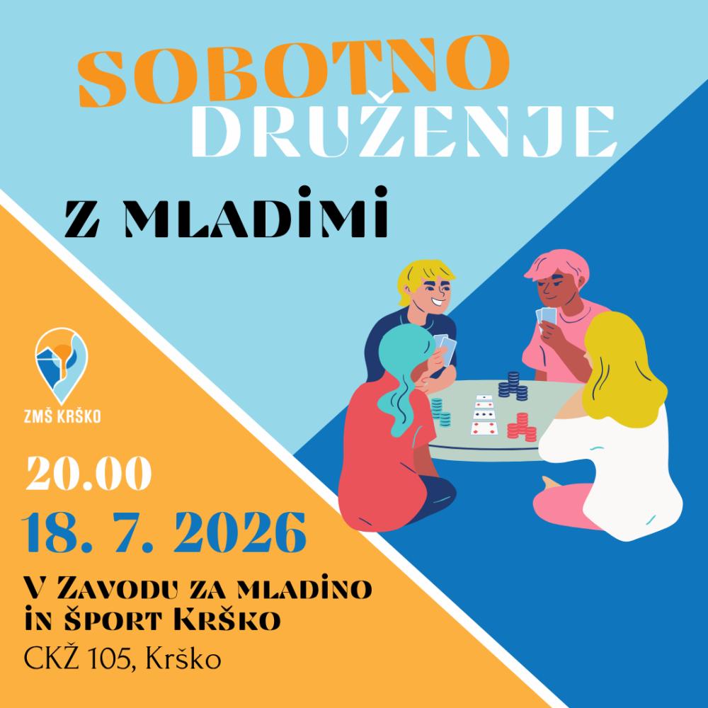 SOBOTNO DRUŽENJE Z MLADIMI