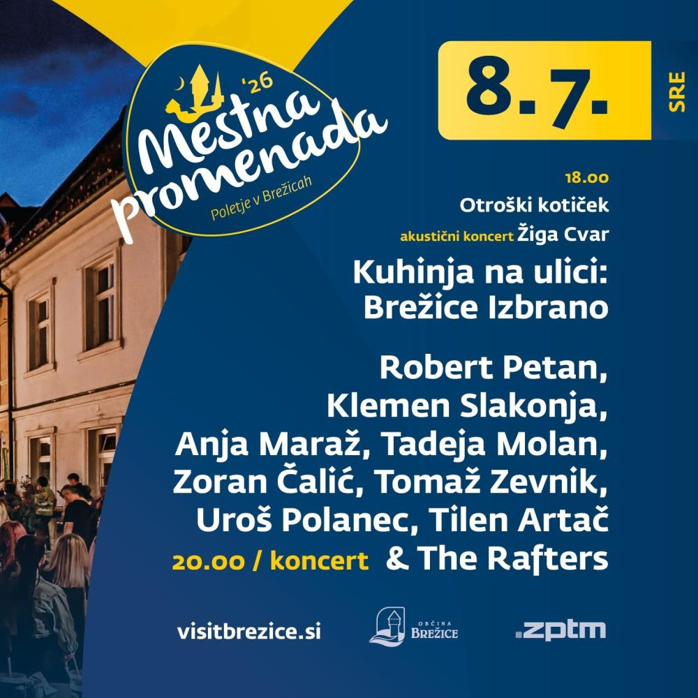 OTVORITEV MESTNE PROMENADE BREŽICE 2026