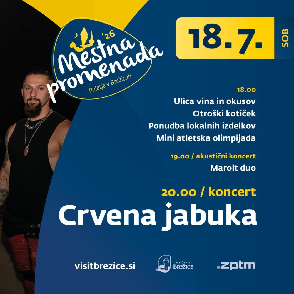 ZAKLJUČNI VEČER MESTNE PROMENADE BREŽICE