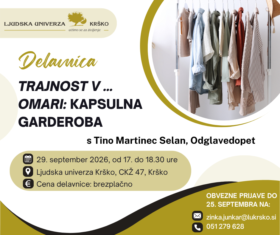 TRAJNOST V… OMARI: KAPSULNA GARDEROBA