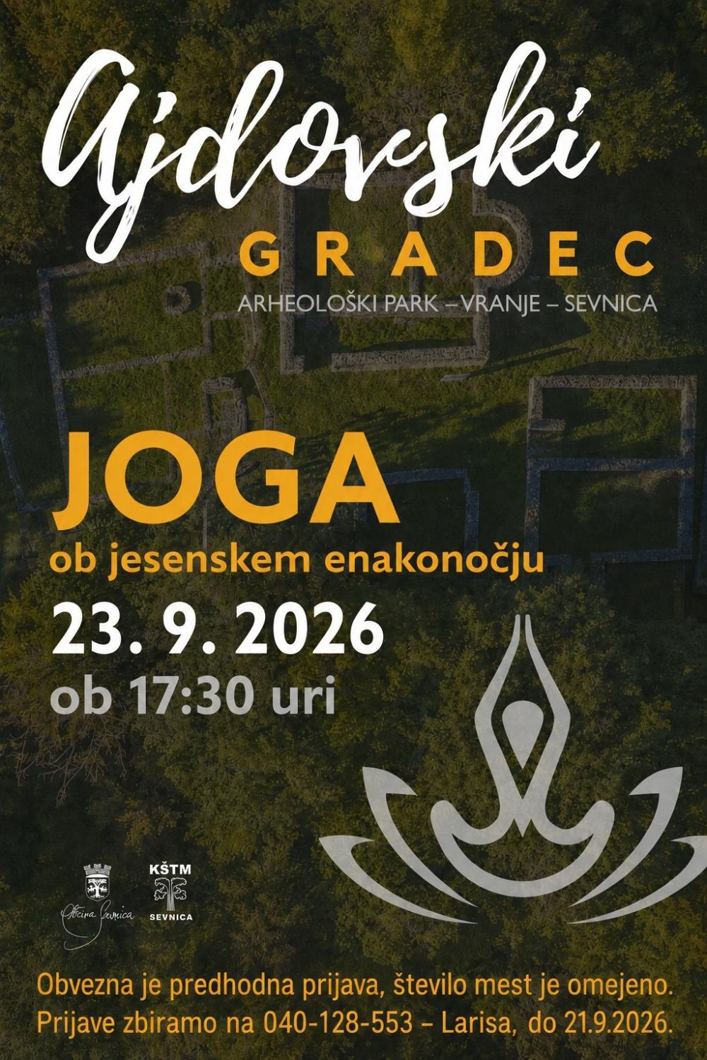 JOGA OB JESENSKEM ENAKONOČJU NA AJDOVSKEM GRADCU