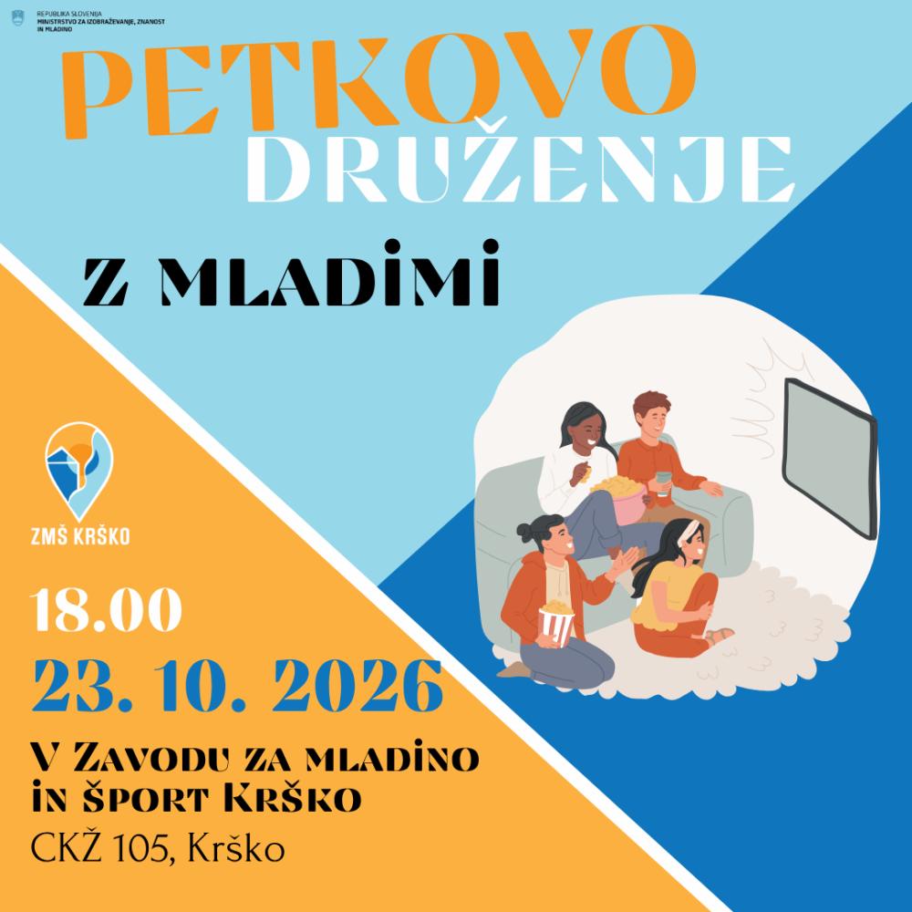 PETKOVO DRUŽENJE Z MLADIMI: FILM IN DISKUSIJA