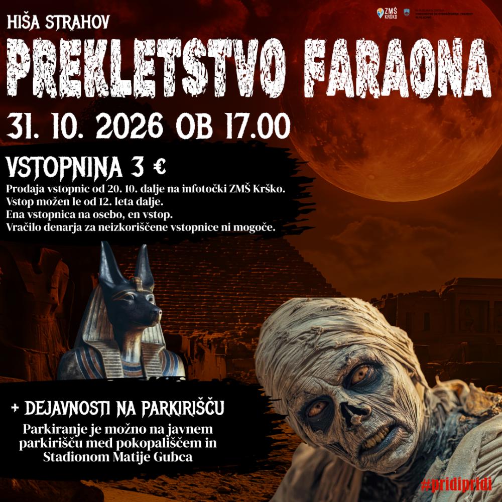 HIŠA STRAHOV: PREKLETSTVO FARAONA