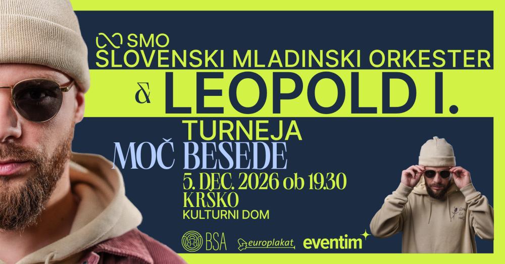 MOČ BESEDE: SMO X LEOPOLD I. | KONCERT