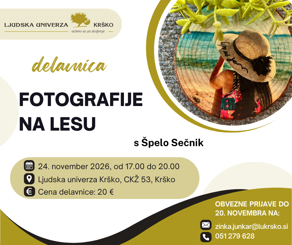 FOTOGRAFIJE NA LESU