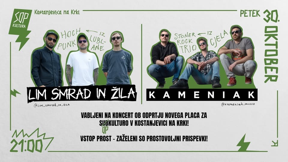 ODPRTJE NOVEGA PROSTORA SUBKULTURE V KOSTANJEVICI NA KRKI