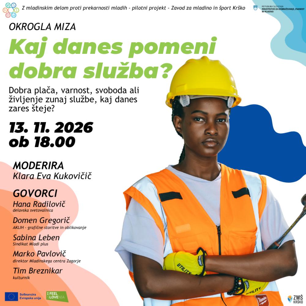 OKROGLA MIZA: KAJ DANES POMENI DOBRA SLUŽBA?