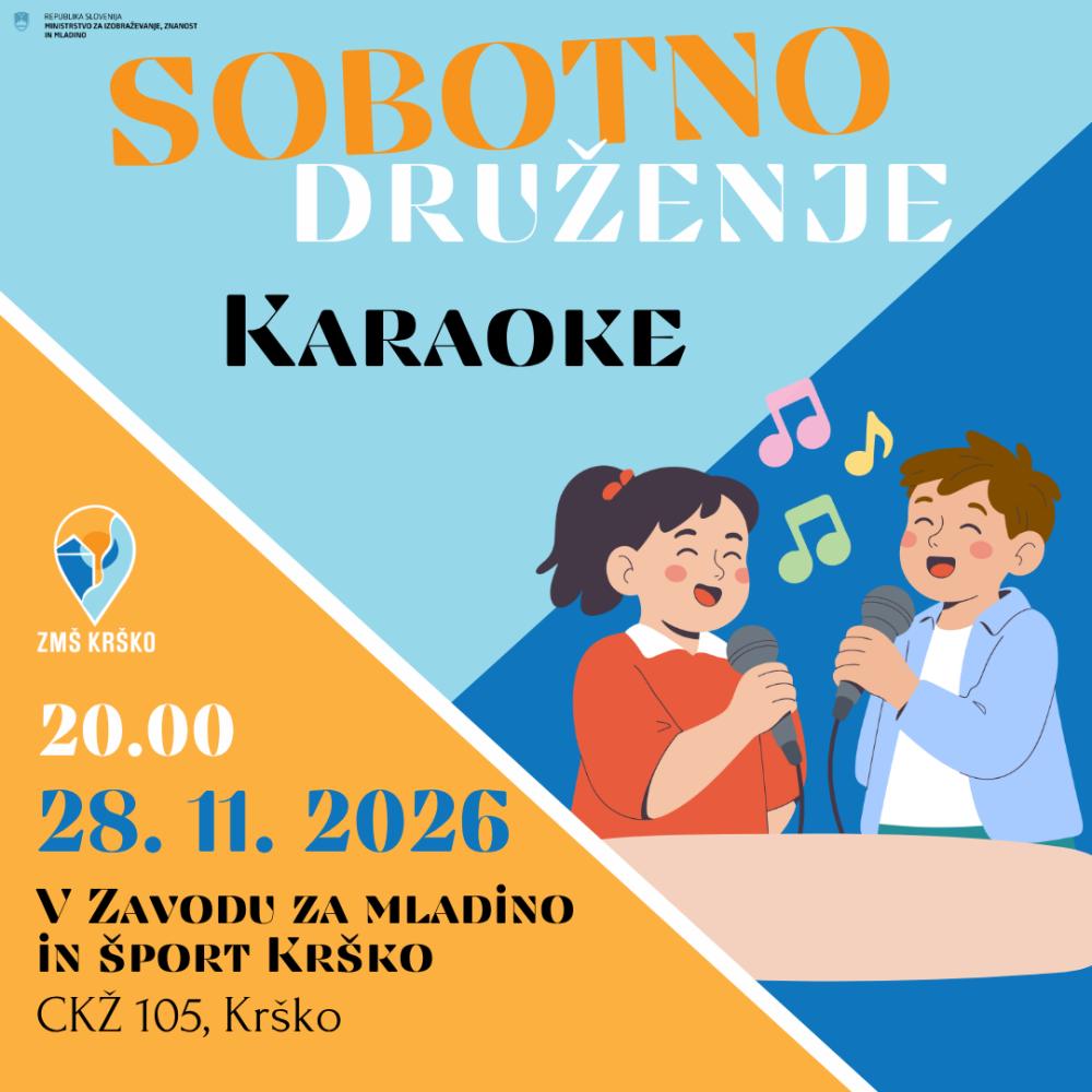 SOBOTNO DRUŽENJE Z MLADIMI