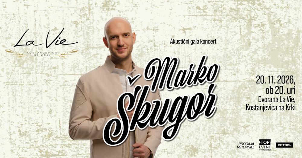 MARKO ŠKUGOR, AKUSTIČNI KONCERT